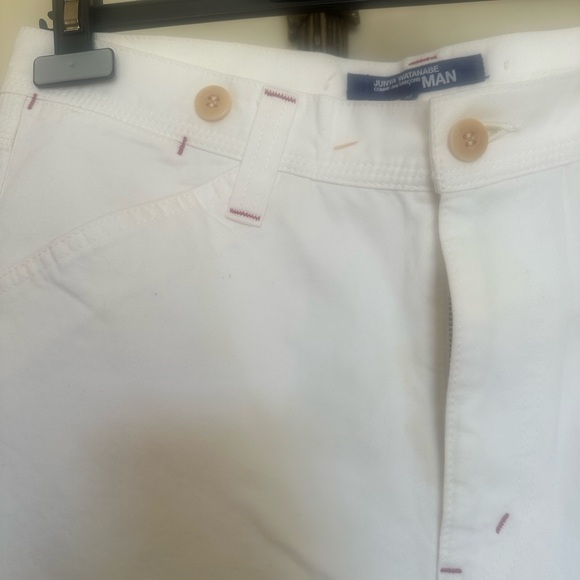 Junya Watanabe Men's Crisp White Straight Jeans - Picture 4 of 7